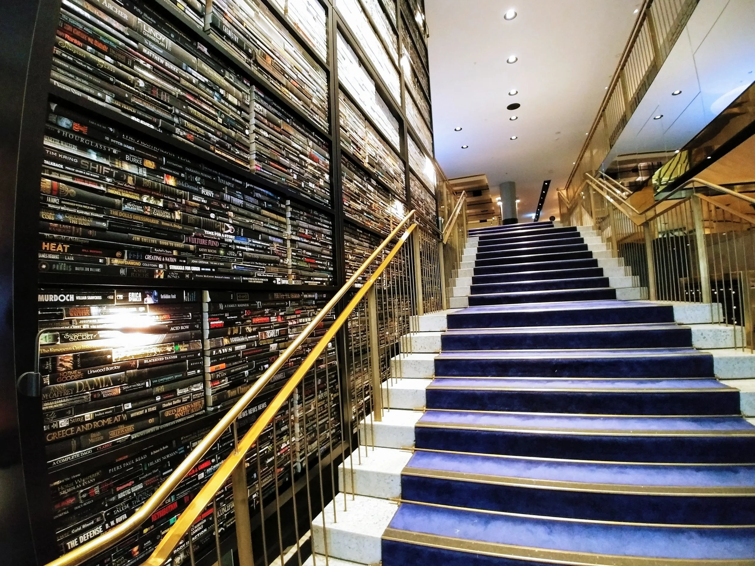 Such a cool stairway to their restaurant...great spot for some Instagram shots!