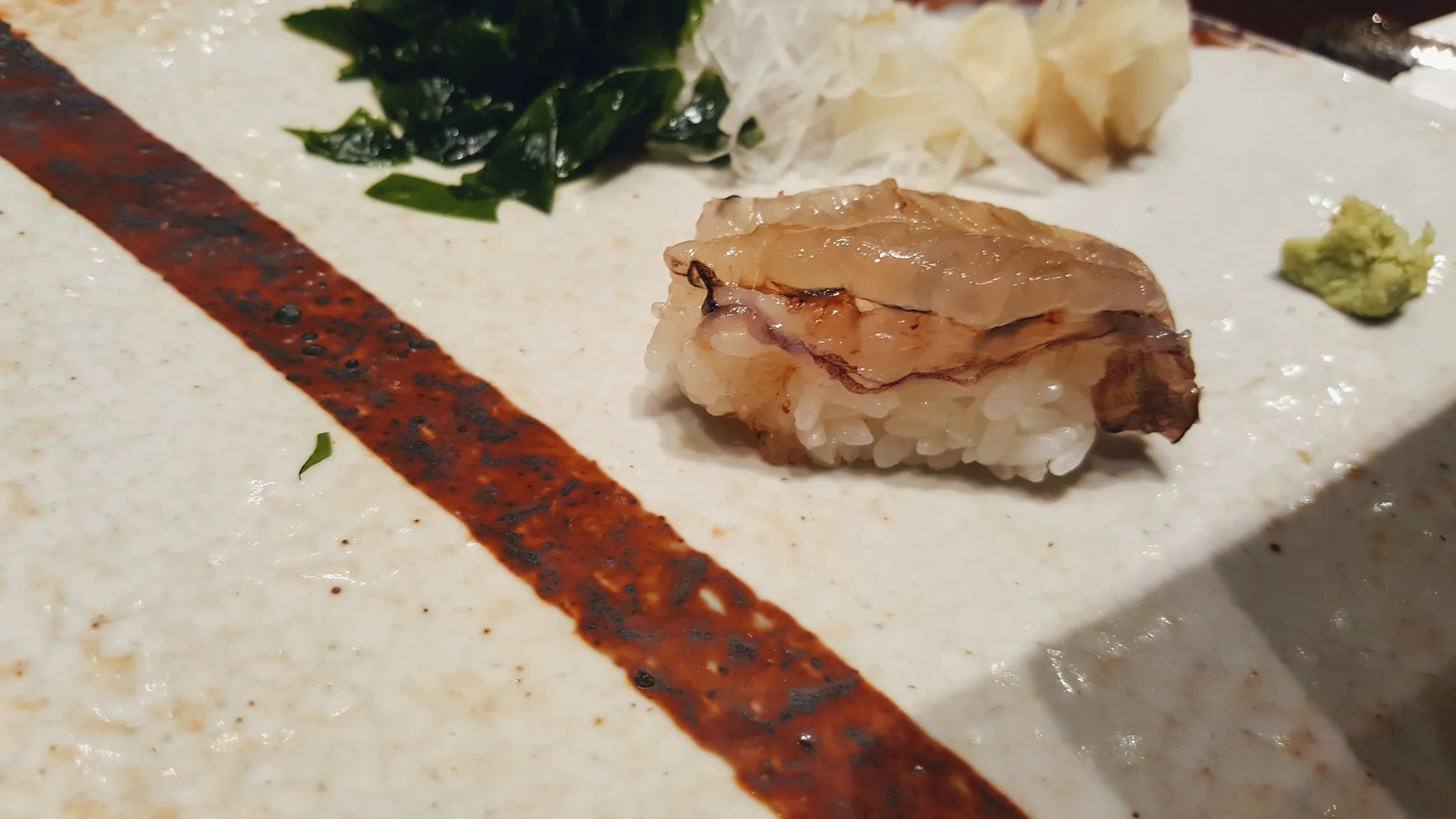 My husband opted for the raw version - which brings out the maximum flavour of the prawn, you really can taste the freshness of the prawn and how intensely sweet it is. 