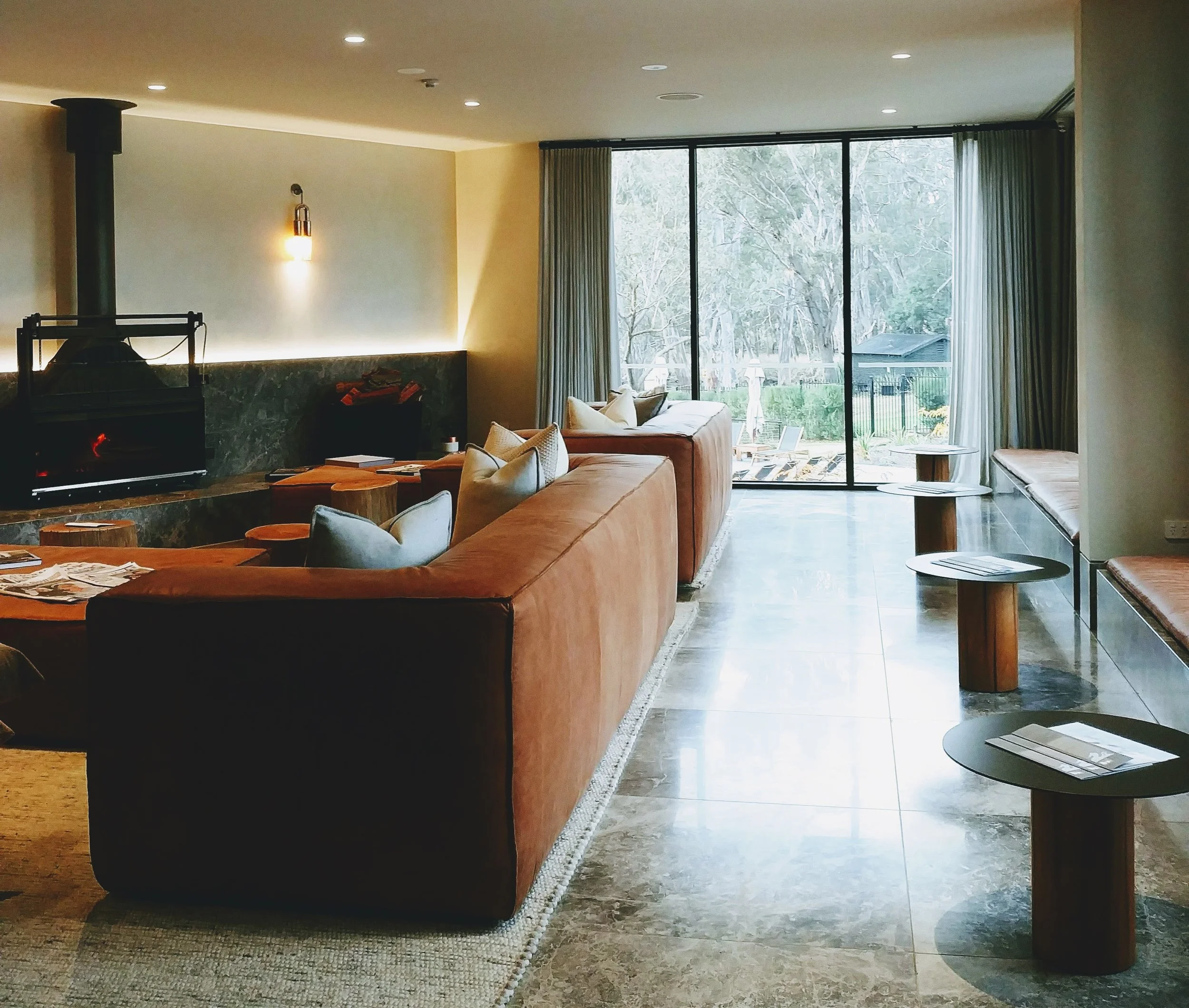 Love the colours and furnishings of their lobby