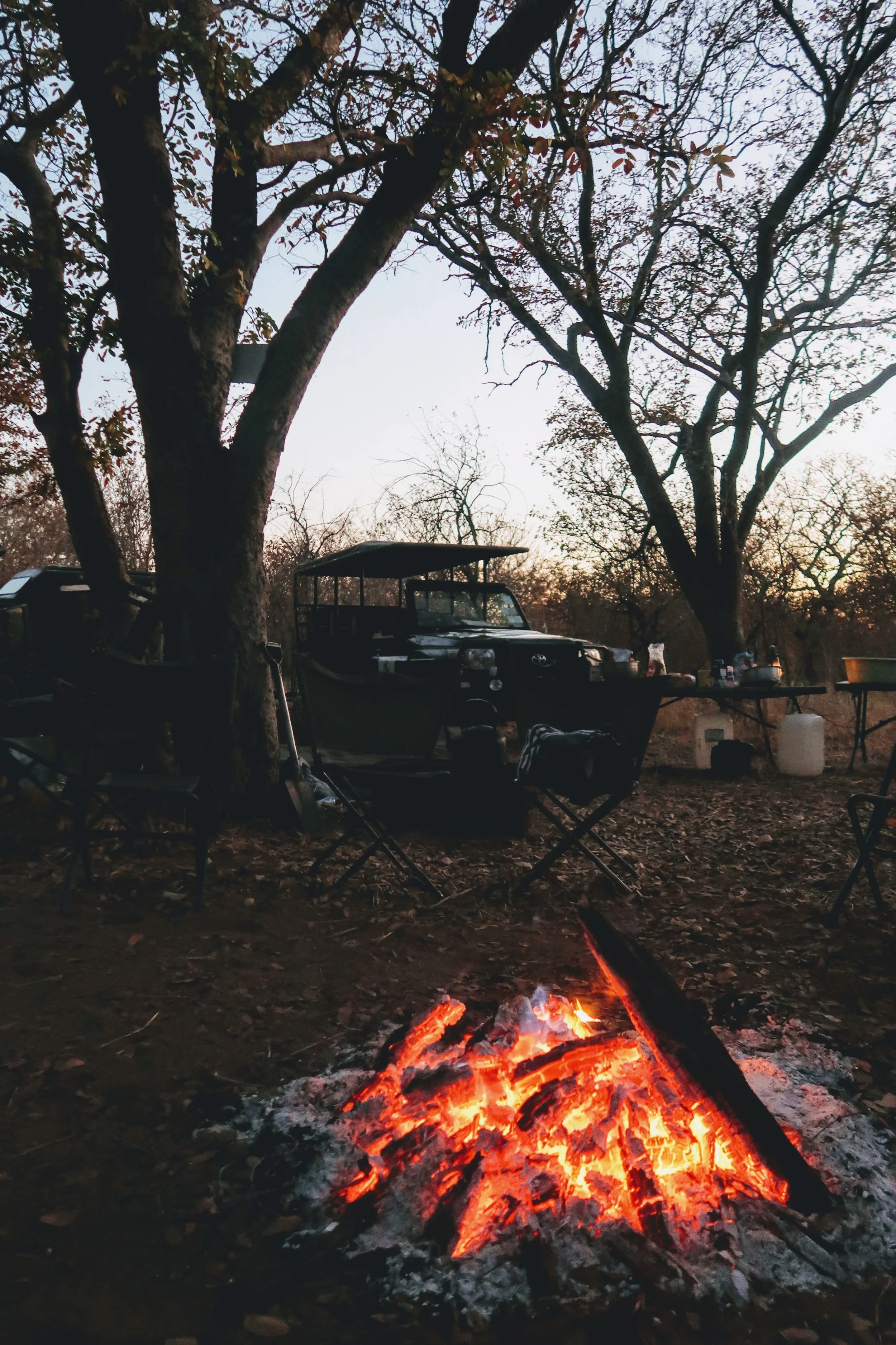 chobe-national-park-morning-camp-fire