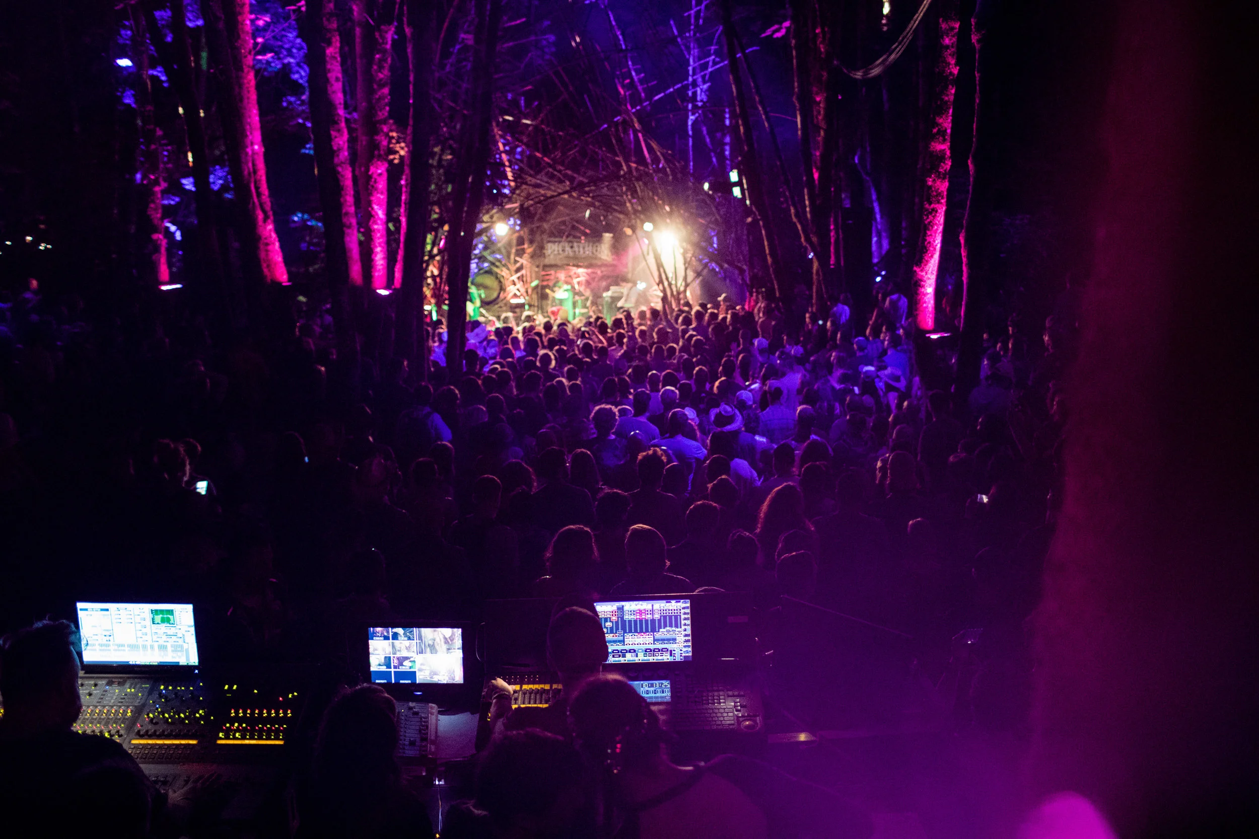 Woods Stage; photo courtesy of Pickathon