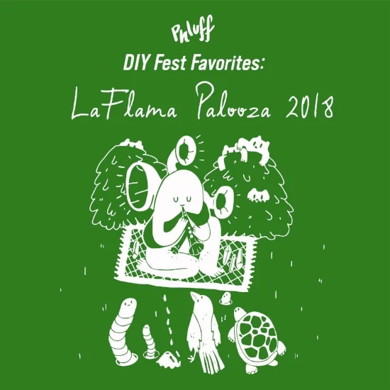 Original festival artwork featured in our playlist graphic by Dylan Handwright 