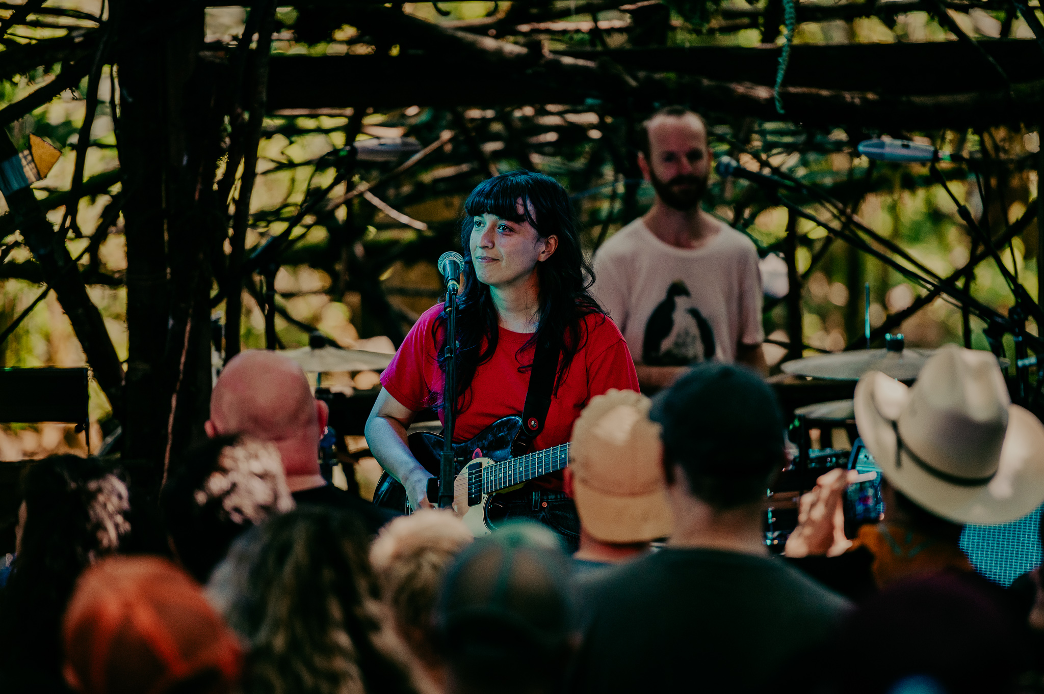The Beths; at the Woods Stage