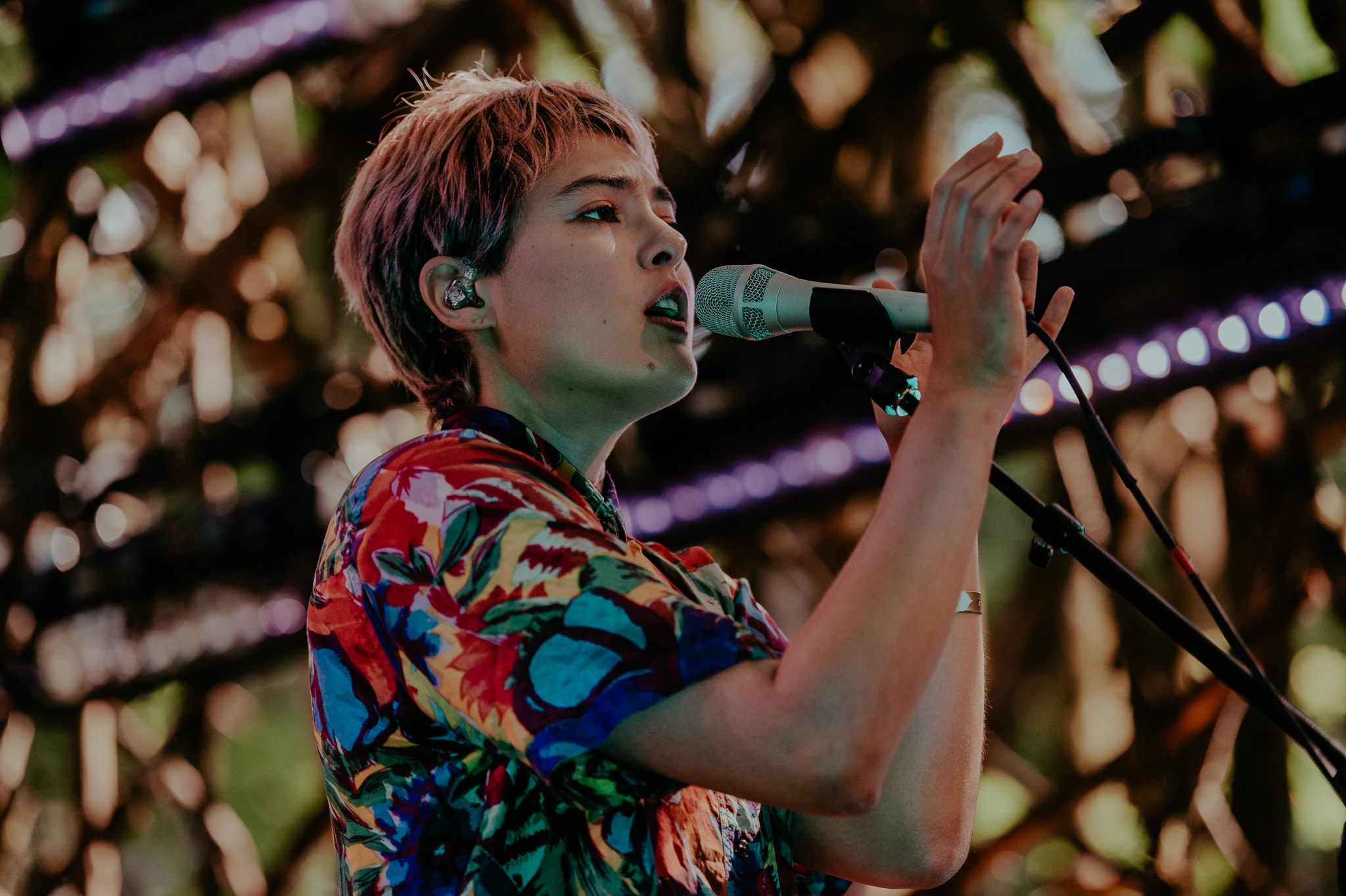Miya Folick; at the Woods Stage