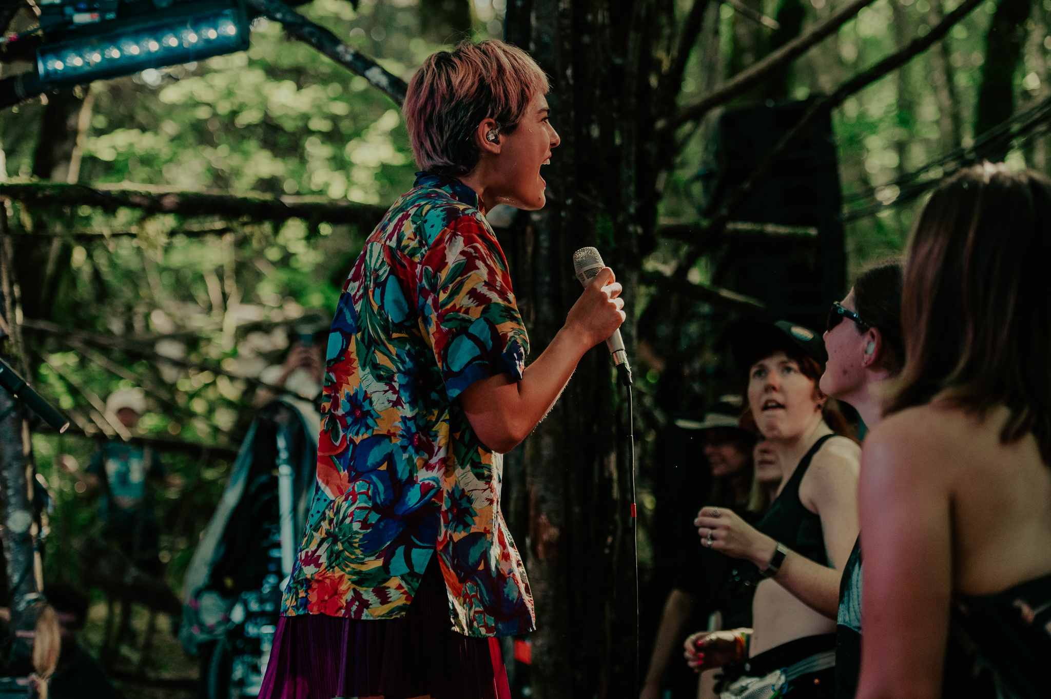 Miya Folick; at the Woods Stage