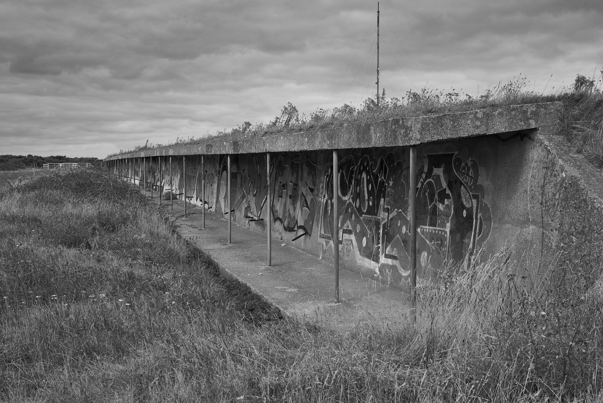Abandoned Firing Range - Near Abbots Cliff
