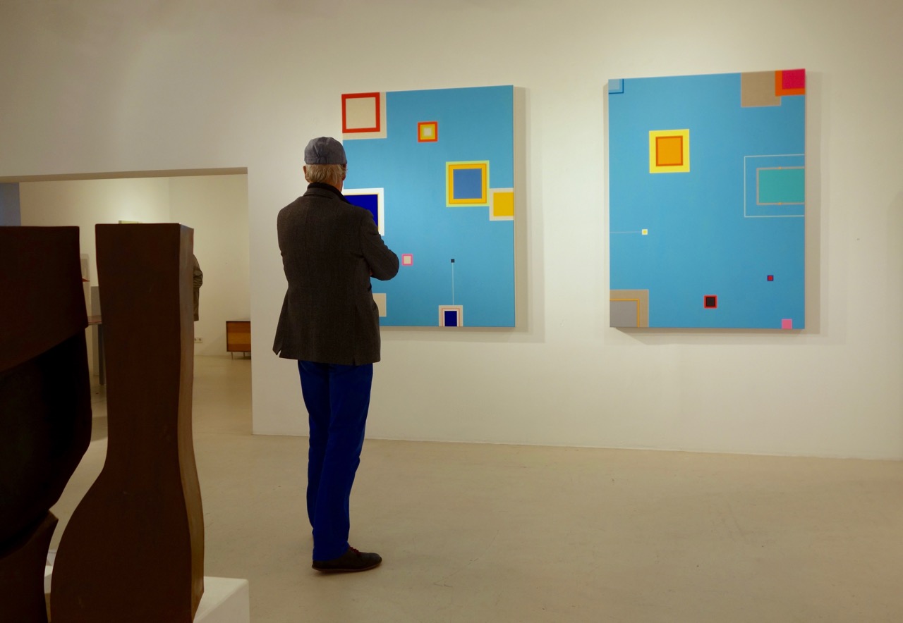 Ausstellungsansicht der Ausstellung: Richard Schur-Sound of Color, 2017
