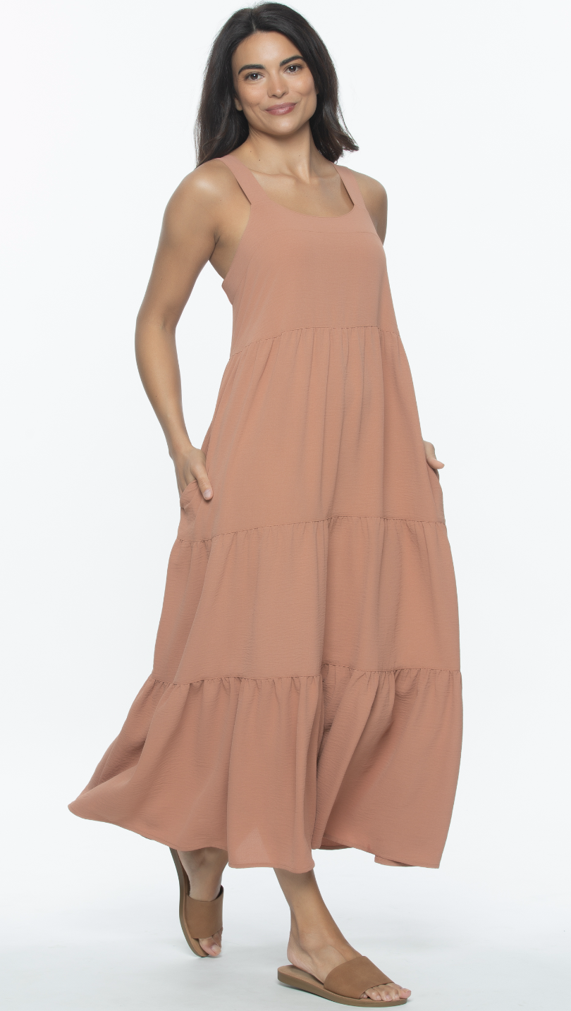  Tiered Maxi Dress 