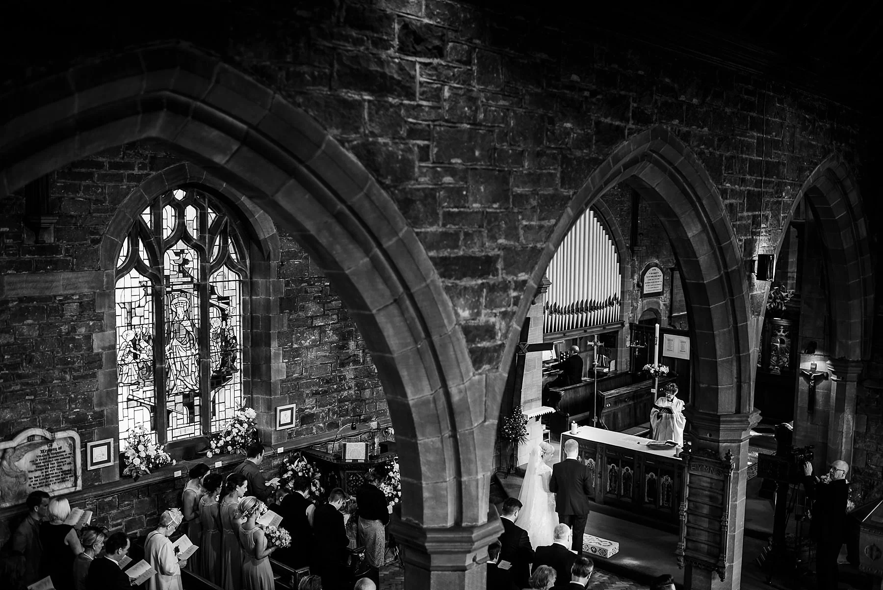 eaves hall wedding photographer