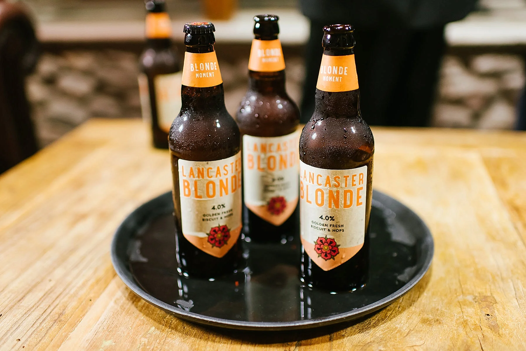 lancaster blonde beer bottles