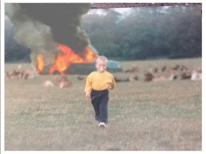 Lewis Kenny walking away from poetry