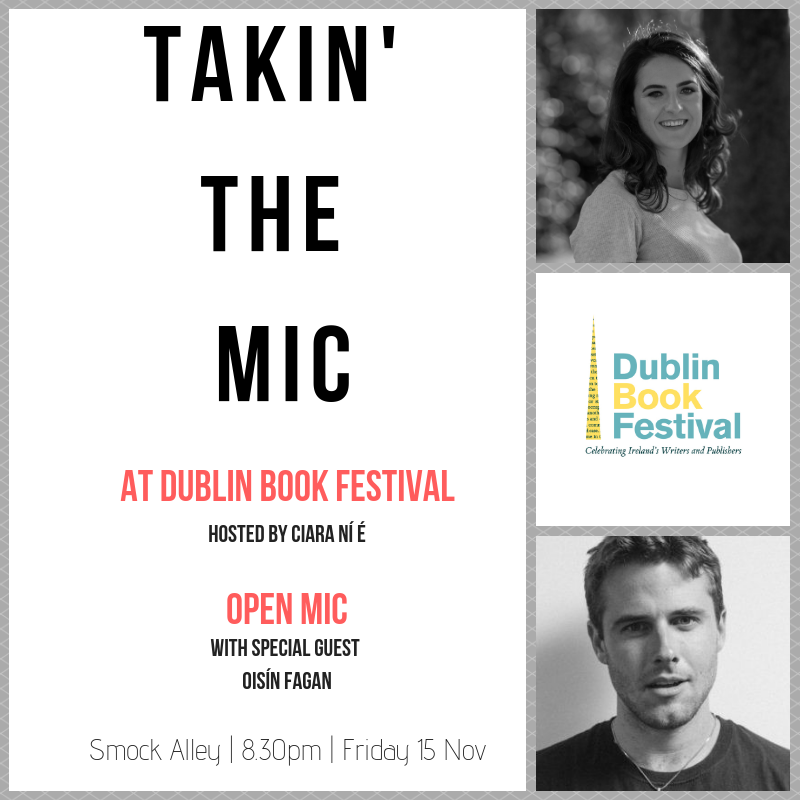Takin' the Mic at Dublin Book Festival