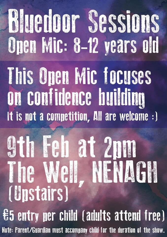 Blue Door Sessions Open Mic: 8-12 years old