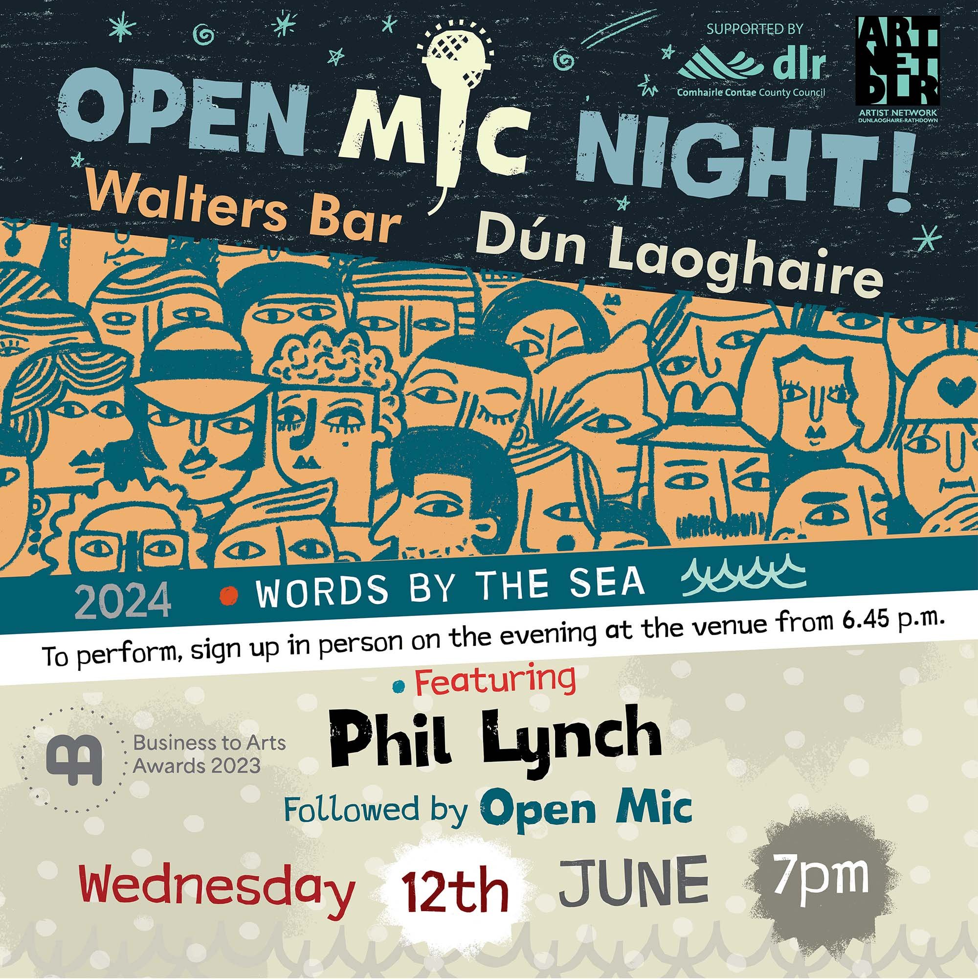 Open Mic 'Words by the Sea