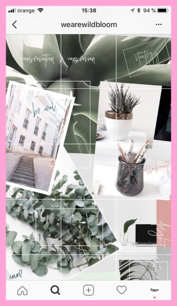 Read more about designing a beautiful coherent Instagram feed in this blog: https://blog.preppr.com