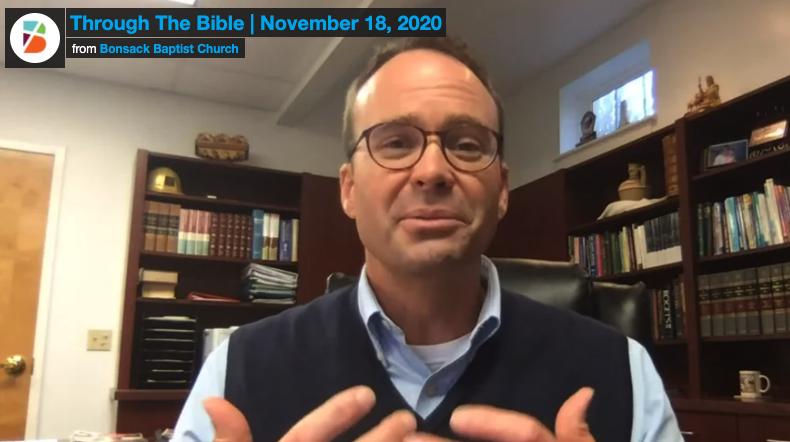 Through the Bible | November 18, 2020