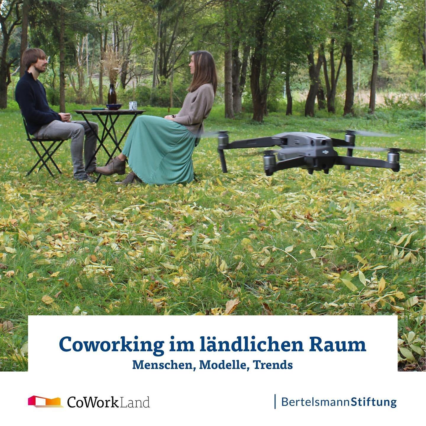 Zukunftsorte inside! Wir sind sehr stolz die letzten 9 Monate intensiv mit dem Team vom @coworkland und @bertelsmannstiftung an der Studie zu Coworking im l&auml;ndlichen Raum gearbeitet zu haben. Sie enth&auml;lt viel Praxiswissen und Zukunftsvision