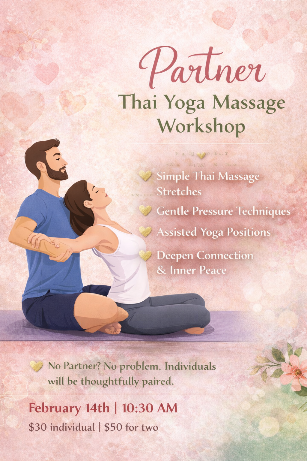 Partner Thai Yoga Massage Workshop