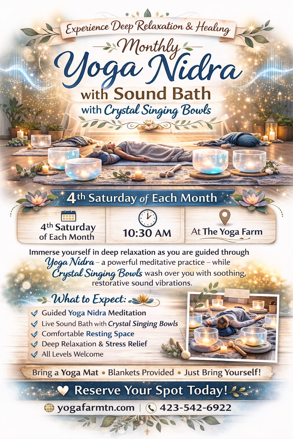 Yoga Nidra with Sound Bath 