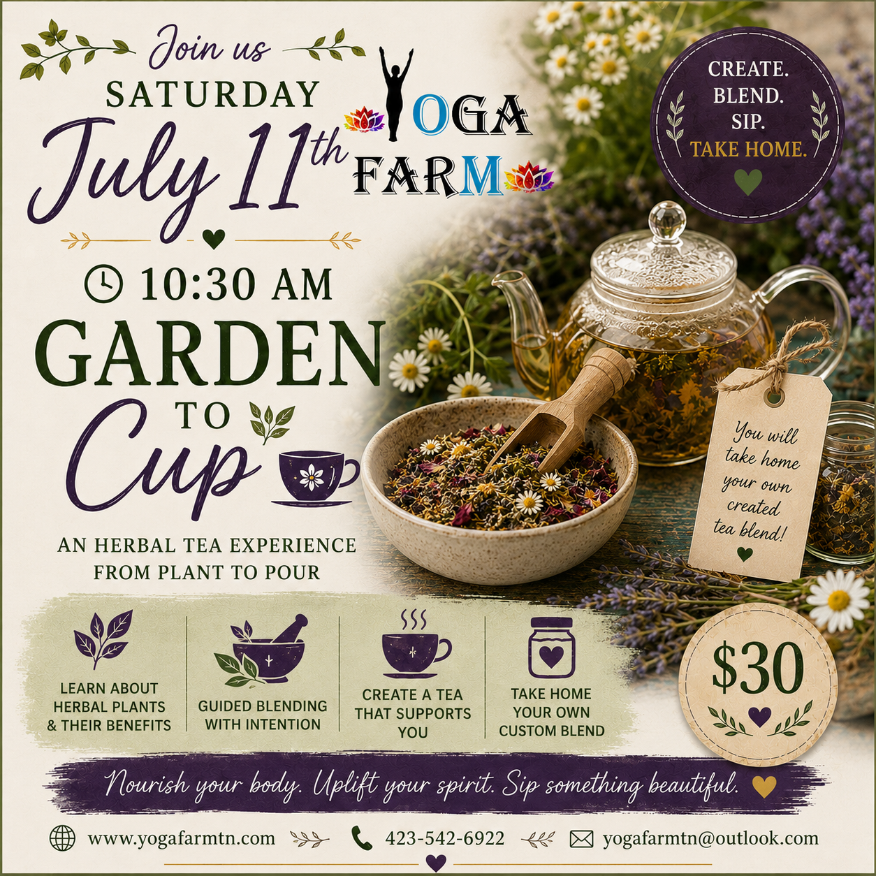 From Garden to Cup