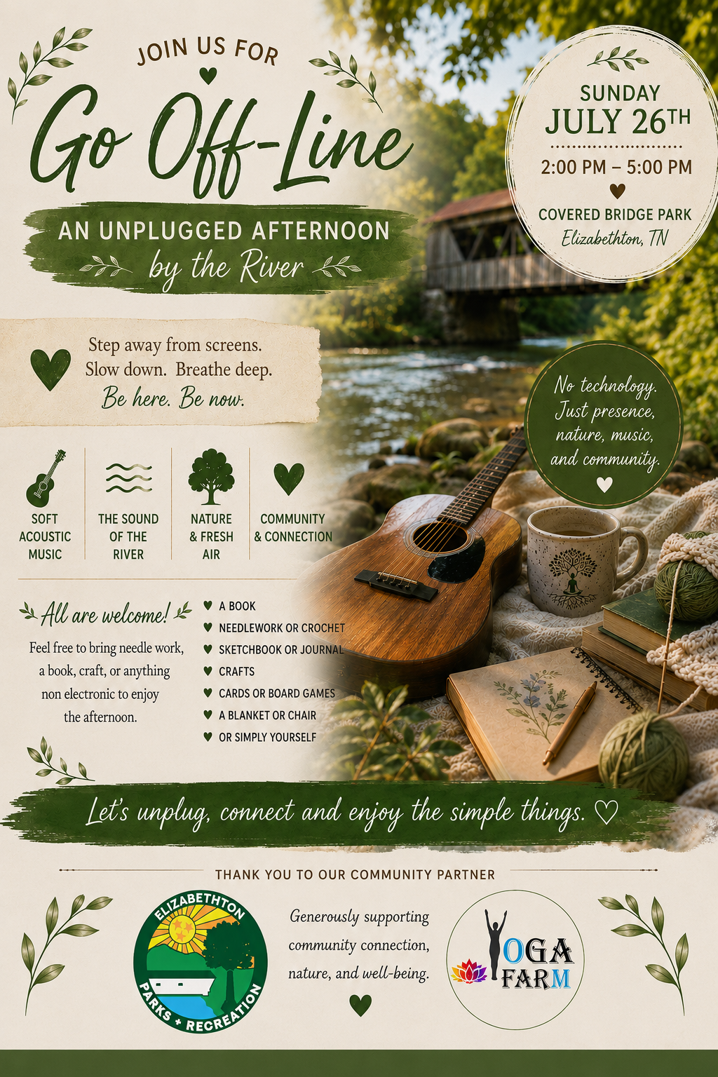 Off-Line and  Outdoors