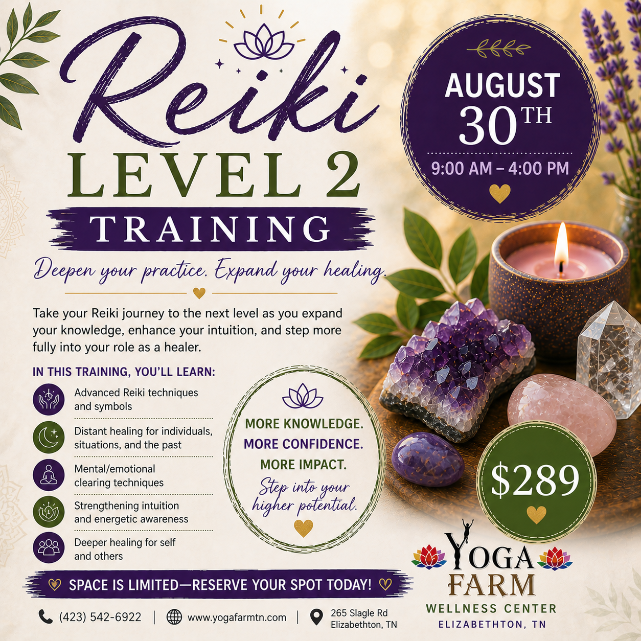 Reiki Level 2 Training