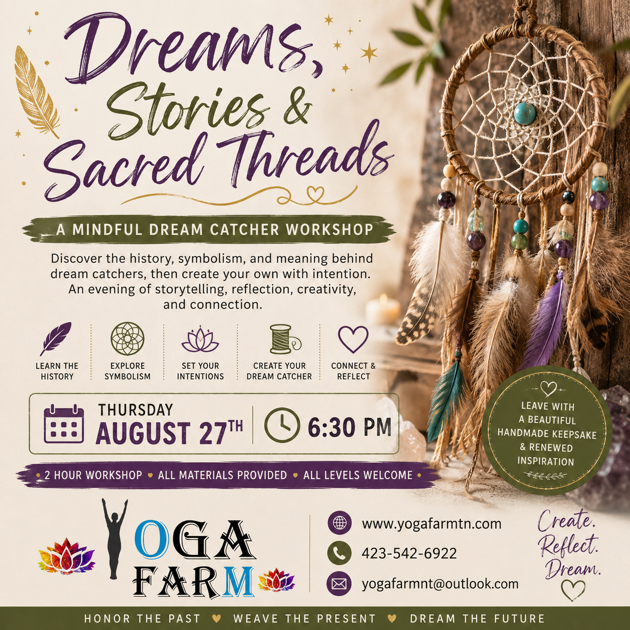 Dreams, Stories, & Sacred Threads