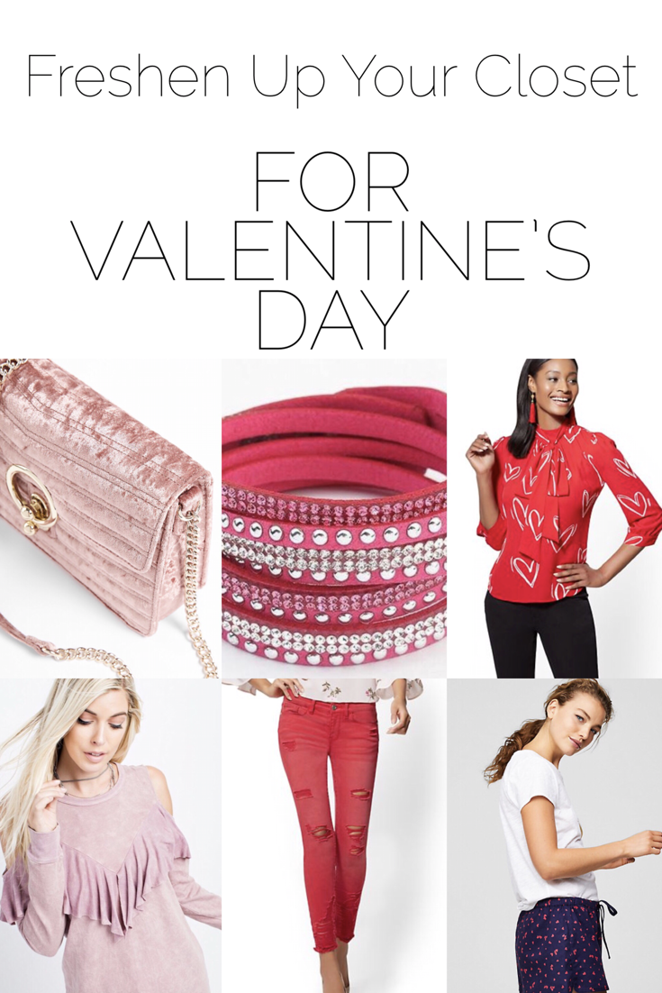 Freshen Up Your Closet:  Work, Home, Casual, or Date Night Valentine's Day Looks