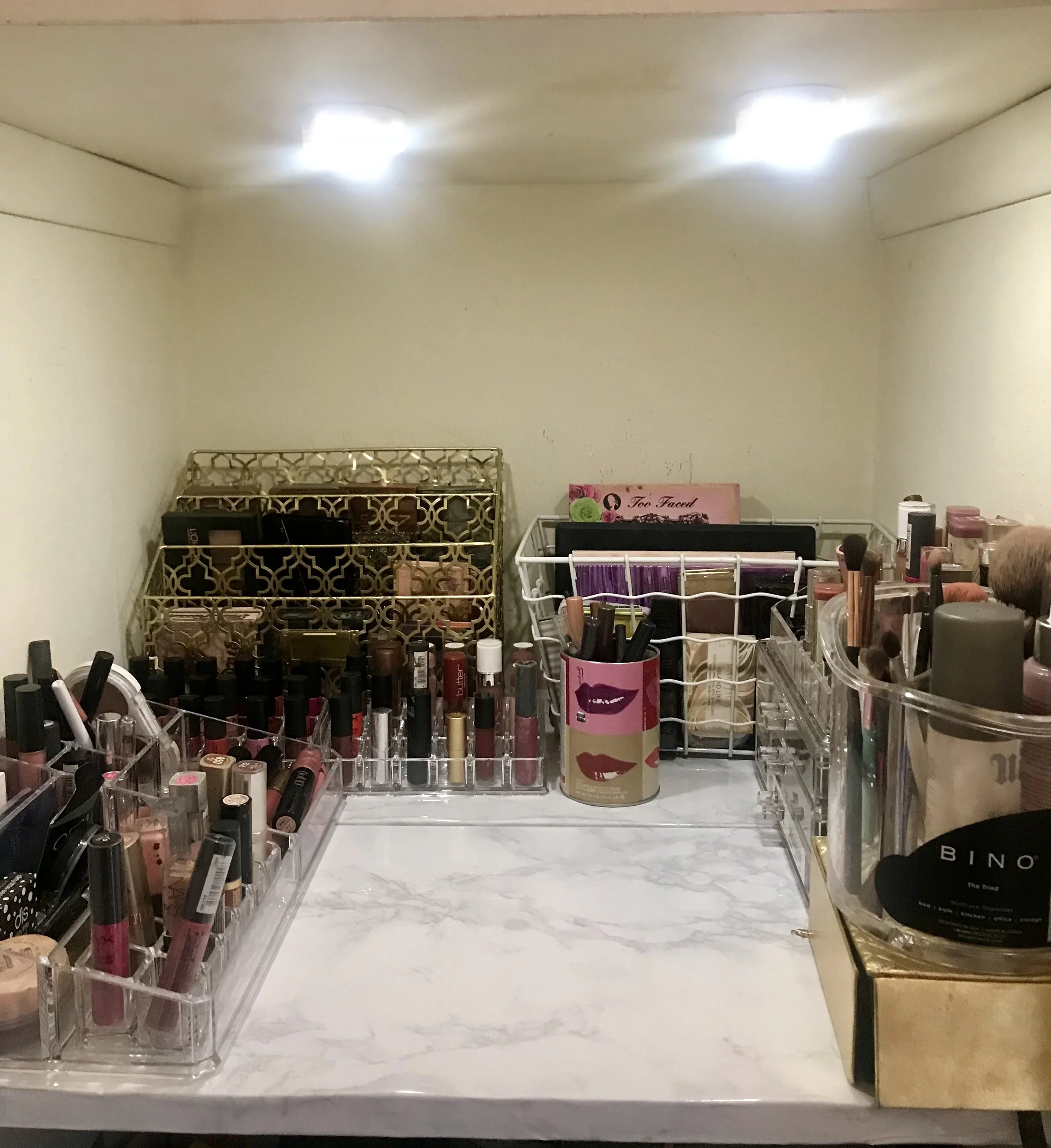 Make-Up Storage Hacks and My Make-Up Storage Transformation