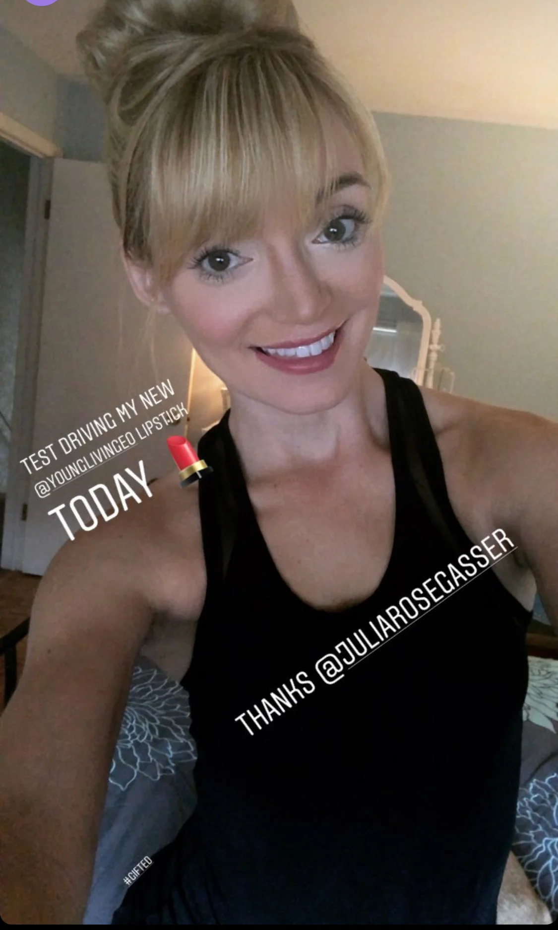 An Instastory of me wearing the color on a casual weekend day!