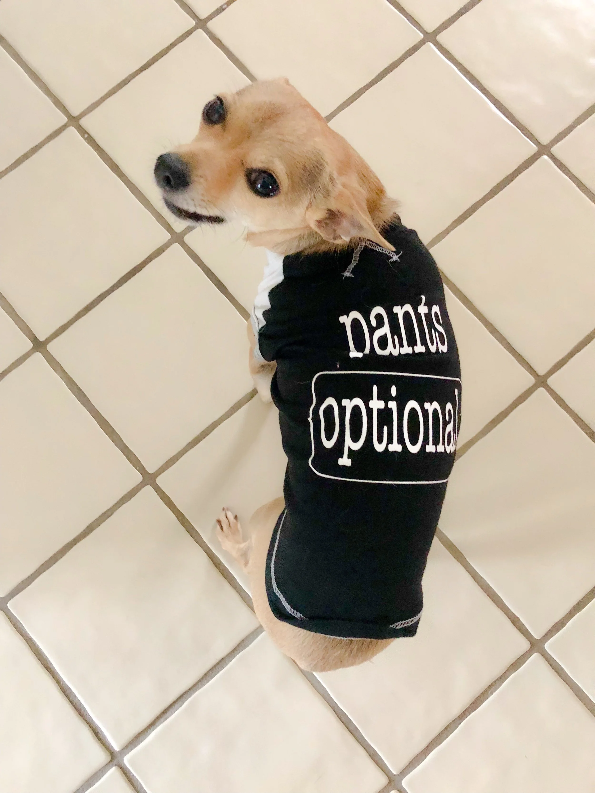 "Pants Optional Tee"
