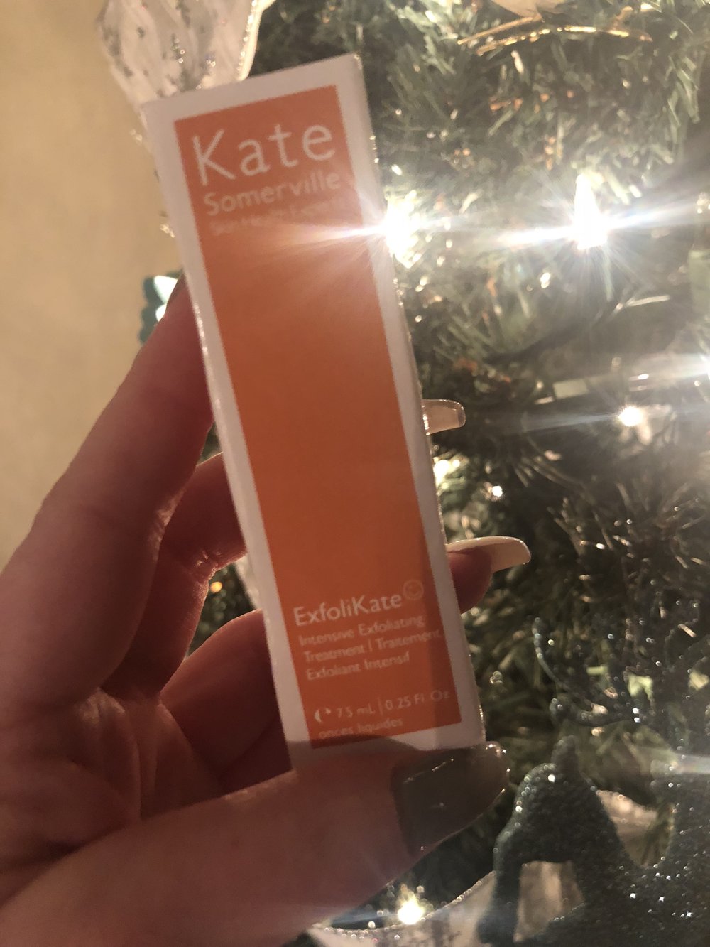 December 6th:  Kate Somerville Exfolicate