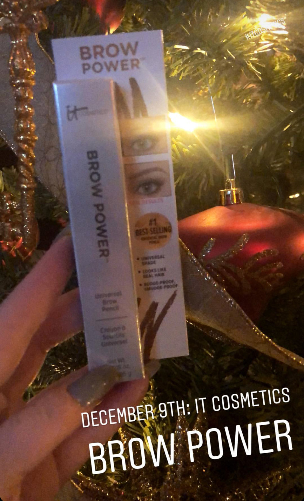 December 9th:  IT Cosmetics Brow Power Pencil