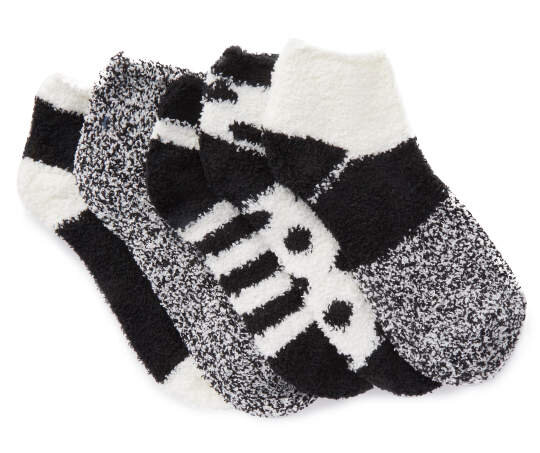 Black and White Cozy Socks