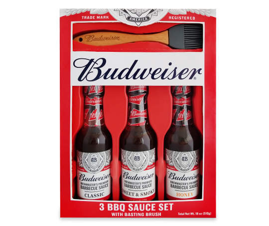 Budweiser BBQ Sauce Set