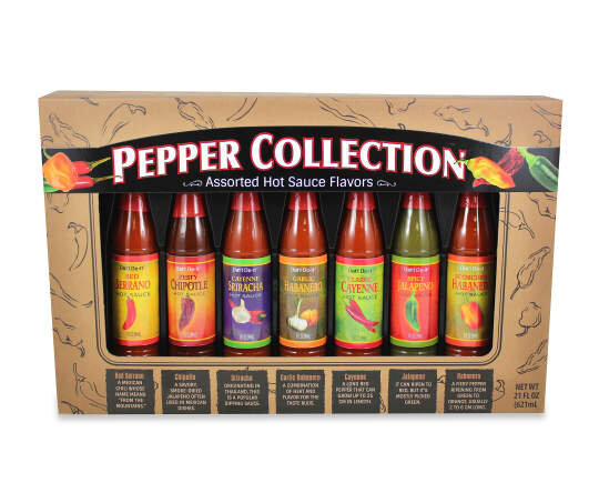 Pepper Hot Sauce Collection