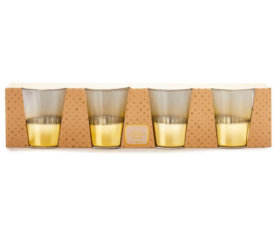 Gold Ombre Old Fashioned Glasses