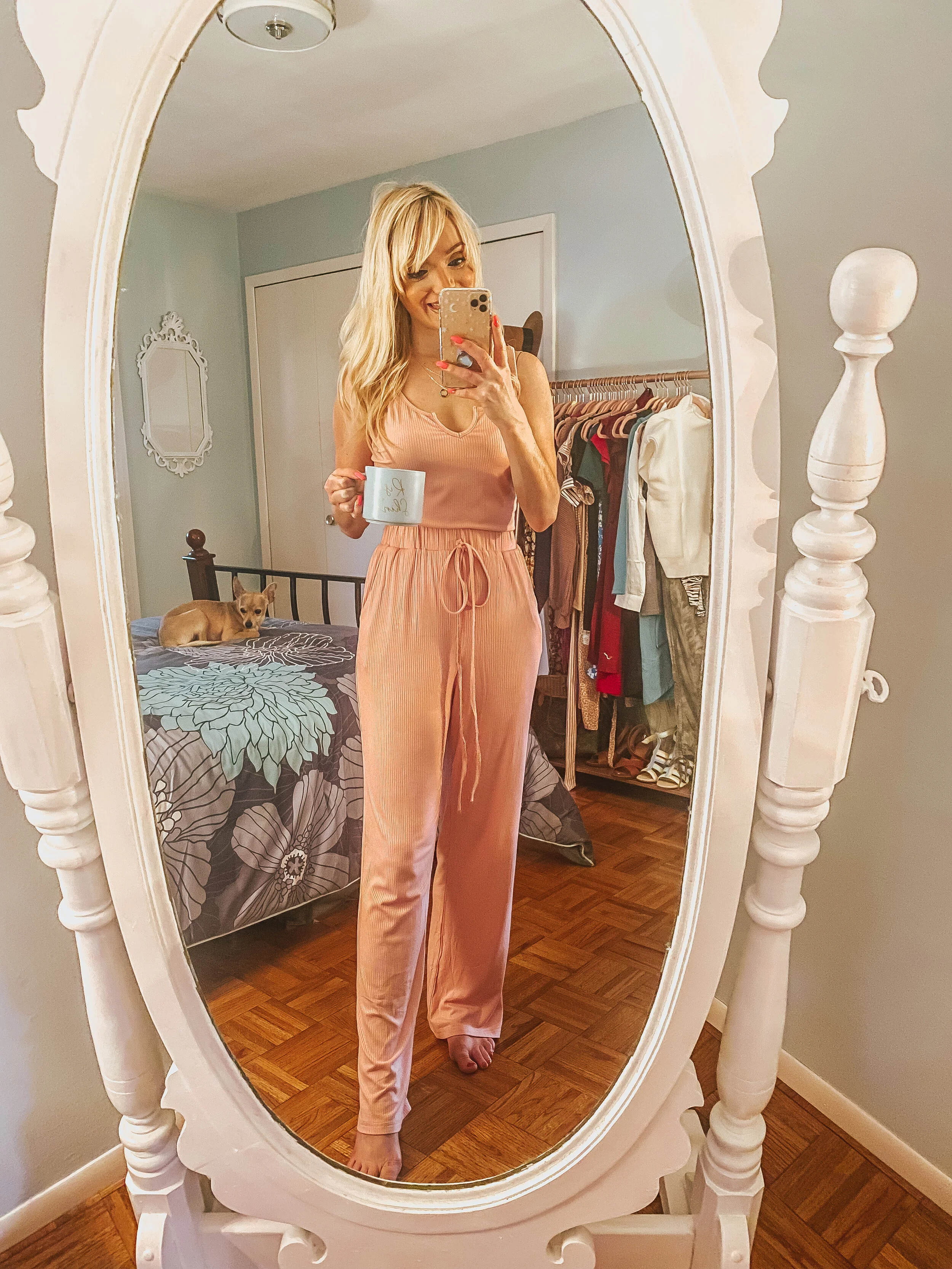 Pink Two Piece Set