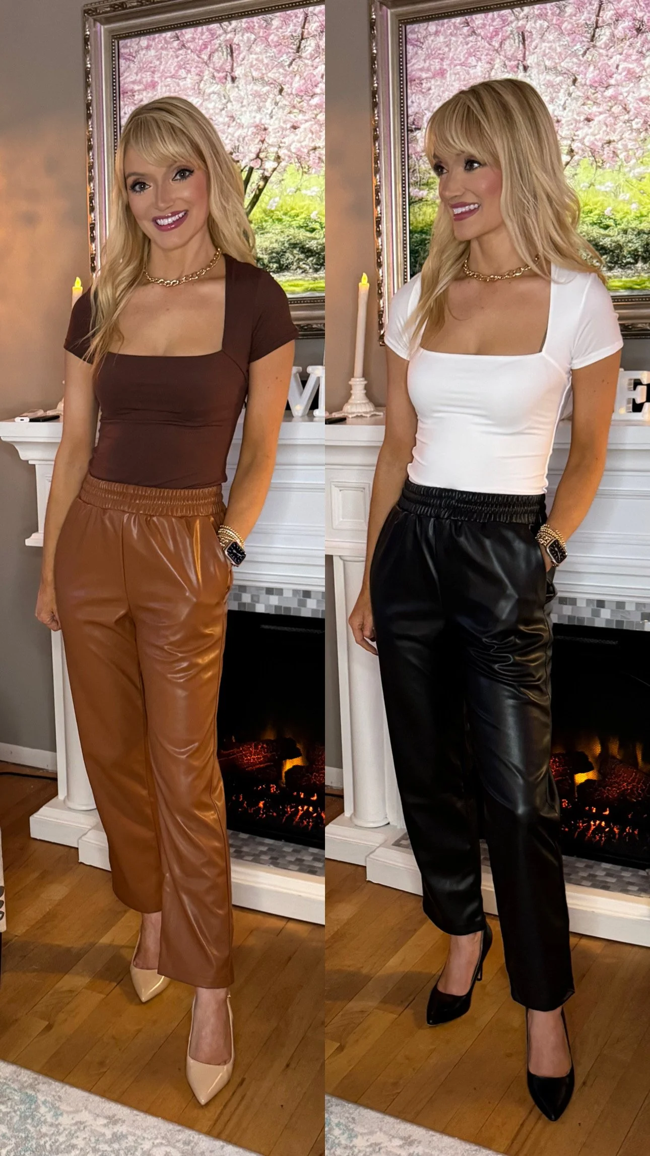 Pumiey's Latest Launch:  Skims Look for Less Square Neck T-Shirts 