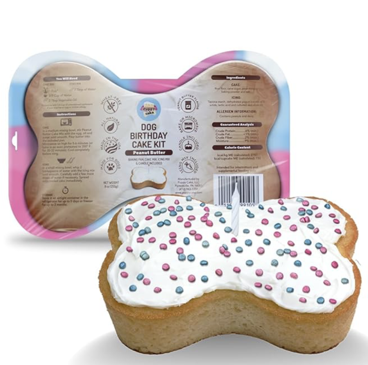 Dog Bone Mold and Cake Mix