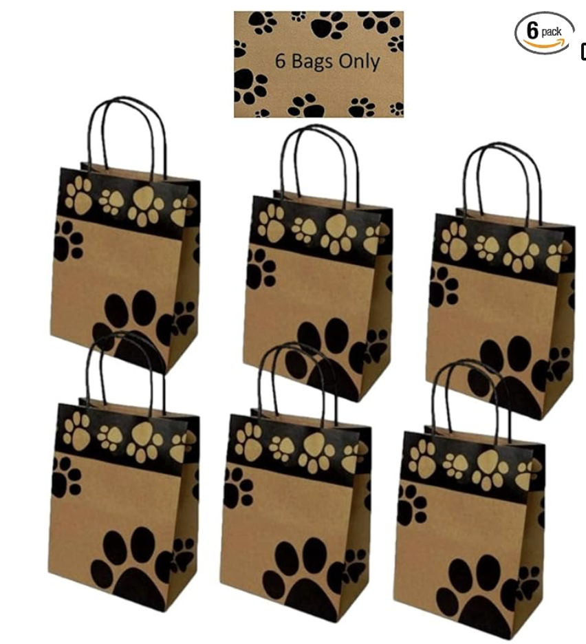 Pawprint Gift Bags