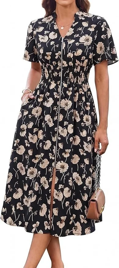 Look for Less Floral Dress