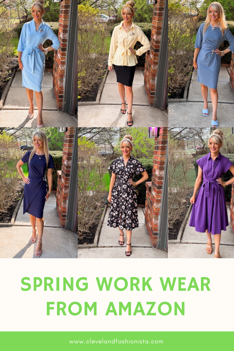 Spring Work Wear from Amazon:  Chic and Affordable Office Outfits