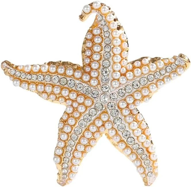 Starfish Brooch