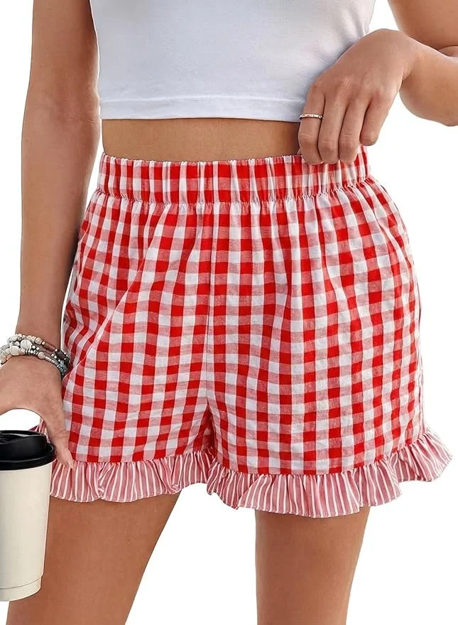 Gingham Shorts