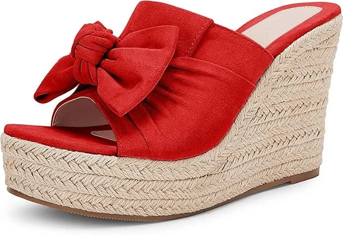 Red Espadrilles