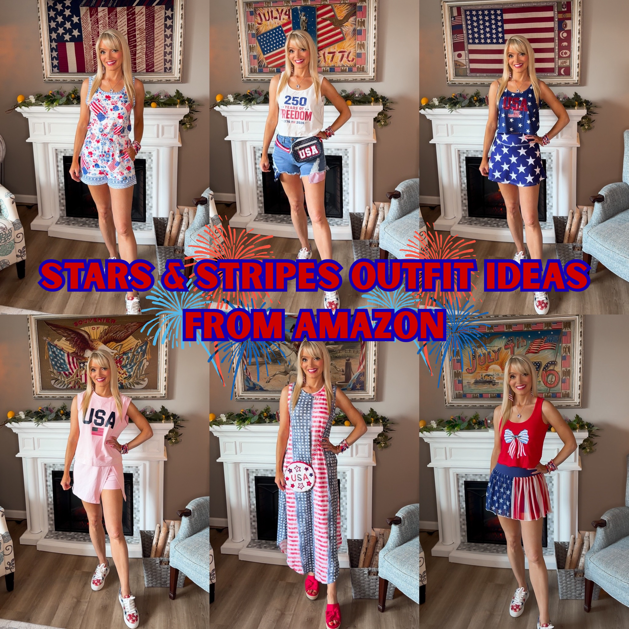 Stars &amp; Stripes Fourth of July Style from Amazon
