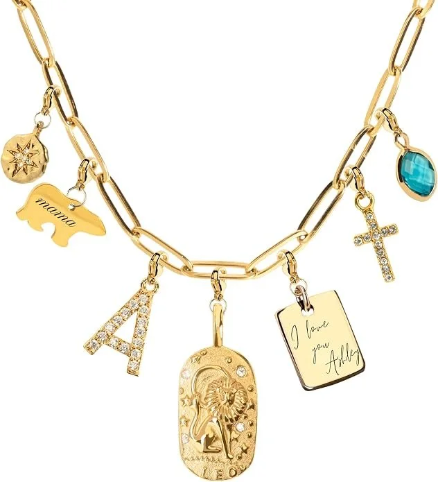Personalized Charm Necklace