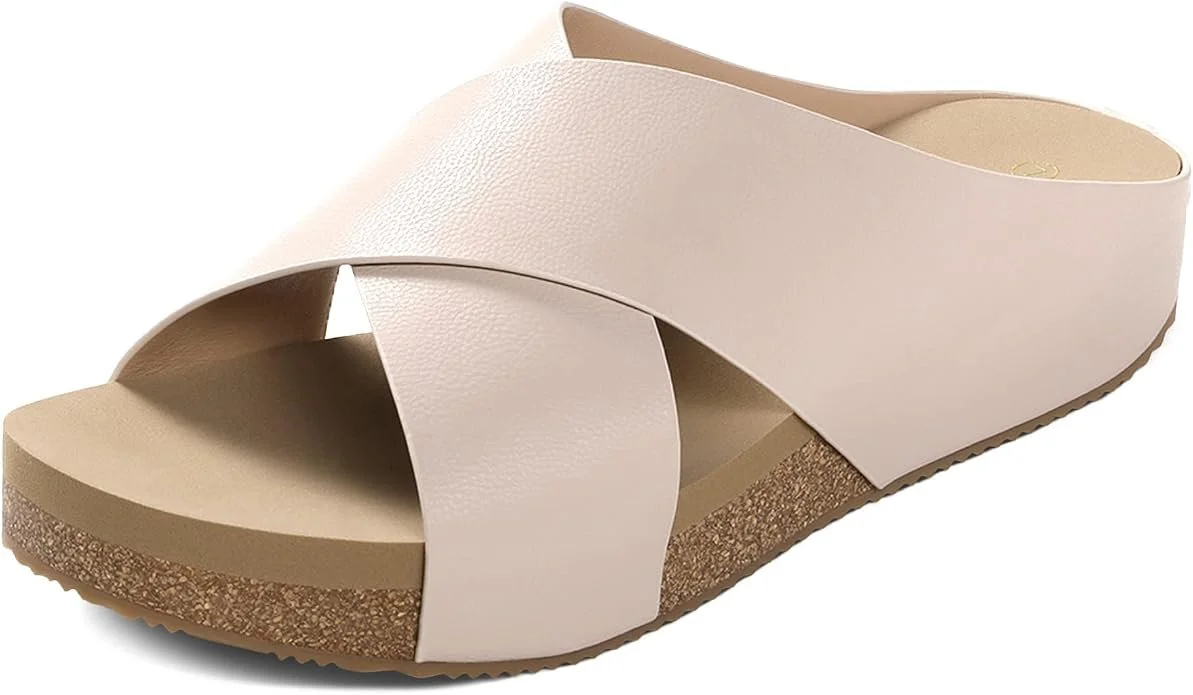 Comfy and Cute Cork Slides 