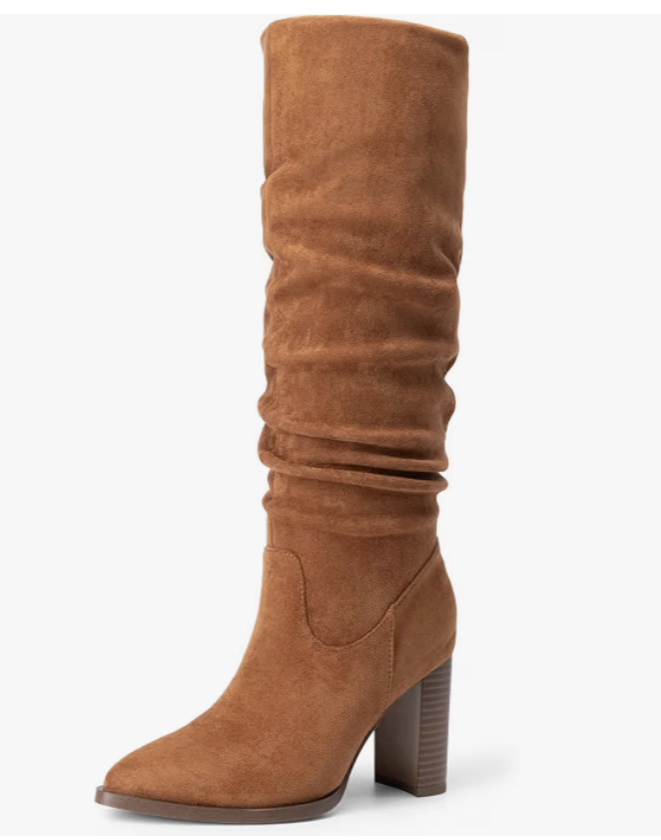 Look for Less Suede Boots